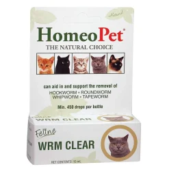 Ryan's Pet Supplies HomeoPet Feline WRM Clear