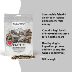 Ryan's Pet Supplies Icelandic+ Capelin Whole Fish & Pieces