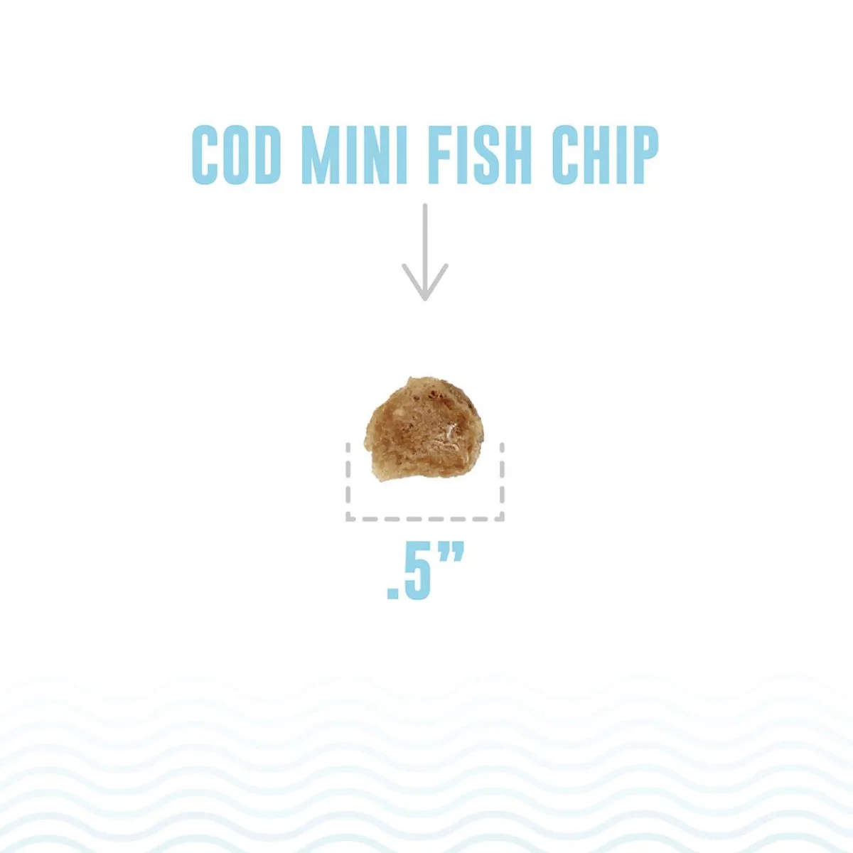 Ryan's Pet Supplies Icelandic+ Cod Mini Fish Chips Pure Fish Treats for Dogs