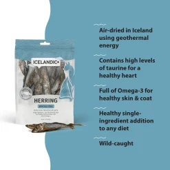 Ryan's Pet Supplies Icelandic+ Herring Whole Fish Cat Treat