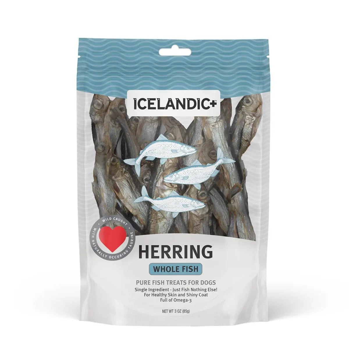 Ryan's Pet Supplies Icelandic+ Herring Whole Fish Healthy Dog Treats