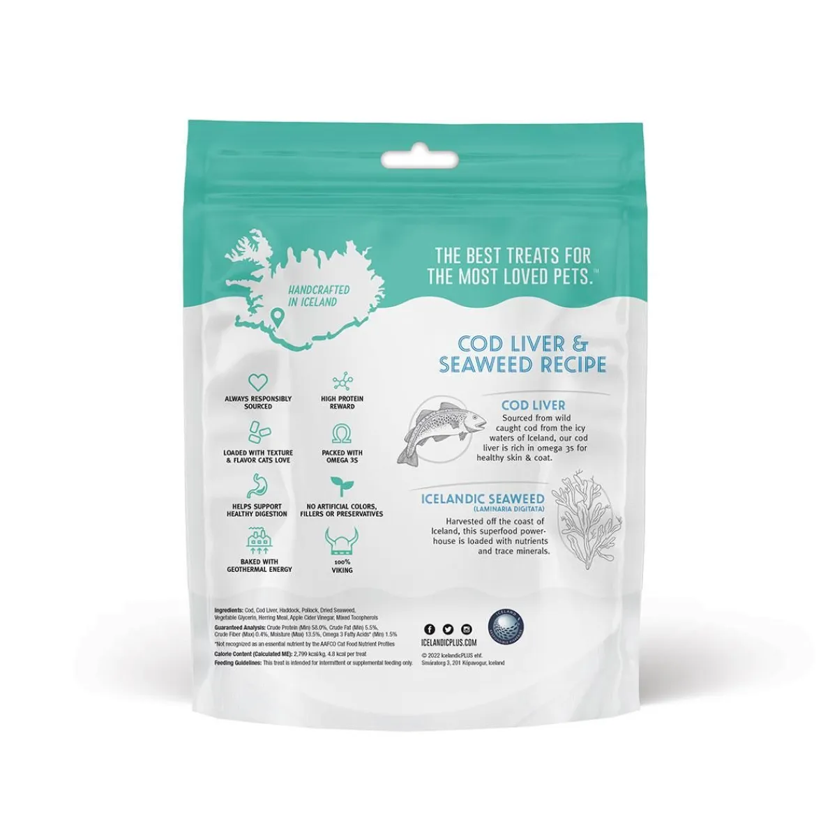Ryan's Pet Supplies Icelandic+ Soft Chew Nibblets Cat Treat