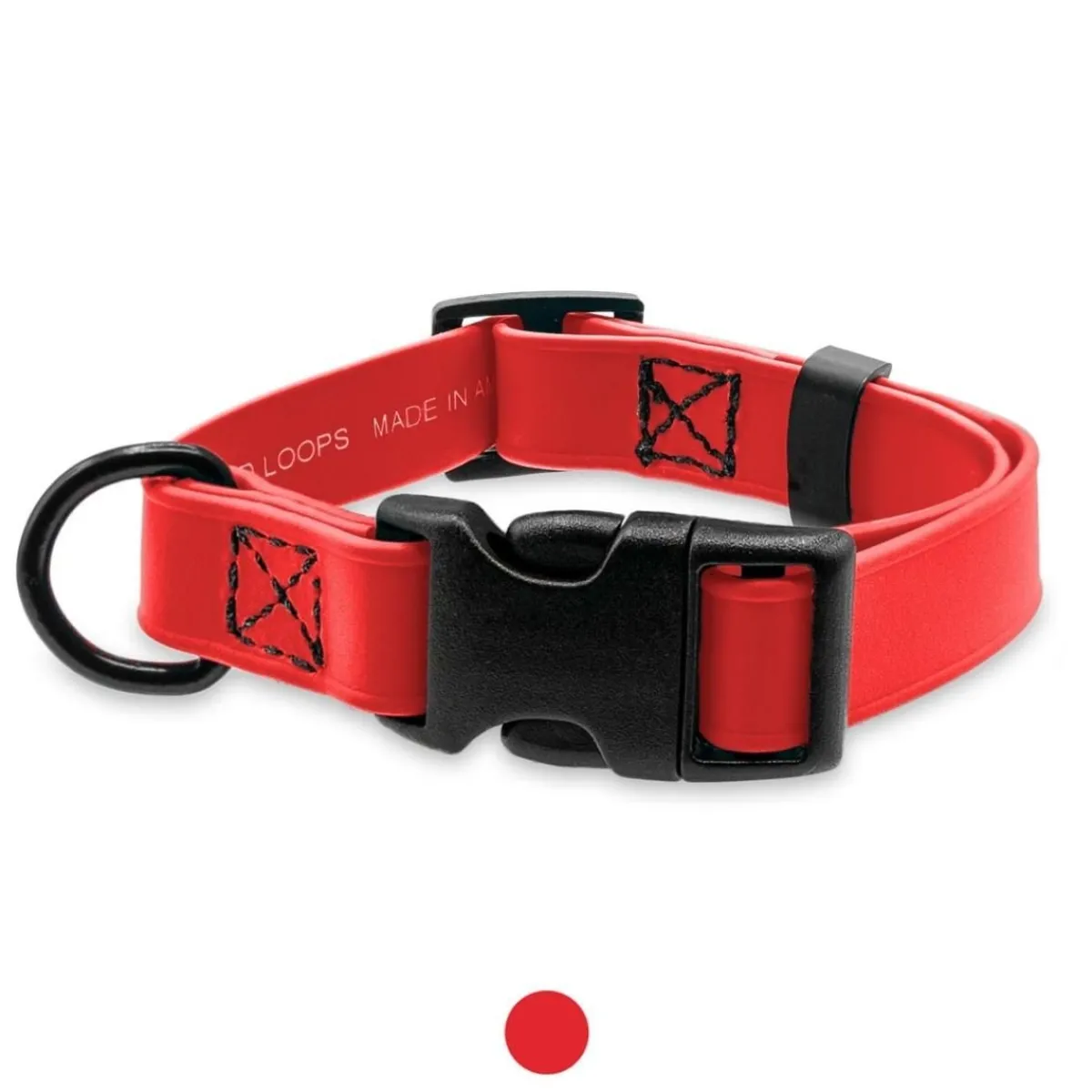 Ryan's Pet Supplies Jelly Pet BioThane® Dog Collar - Medium 1'' x 13''-20''