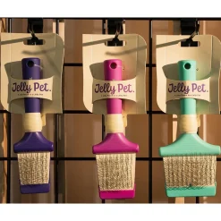 Ryan's Pet Supplies Jelly Pet Double Sided Slicker Brush