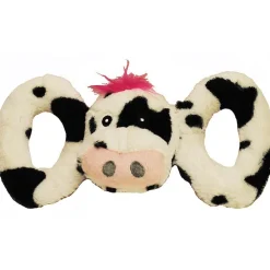Ryan's Pet Supplies Jolly Pet Tug-a-Mals Cow Medium