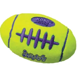 Ryan's Pet Supplies KONG Air Kong Squeaker Football Small (3.25")
