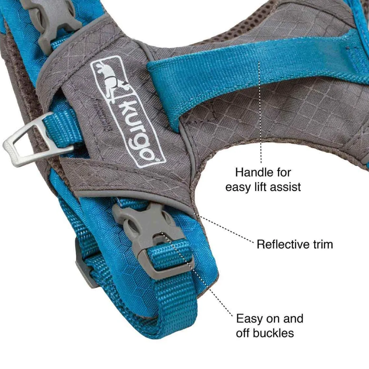 Ryan's Pet Supplies Kurgo Journey Air Harness Lightweight Harness for Pets