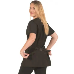 Ryan's Pet Supplies Ladybird Line Women's Black & Rhinestone Grooming Jacket