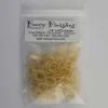 Ryan's Pet Supplies Latex Bands Amber 3/8" for Grooming Styles - 100 ct.