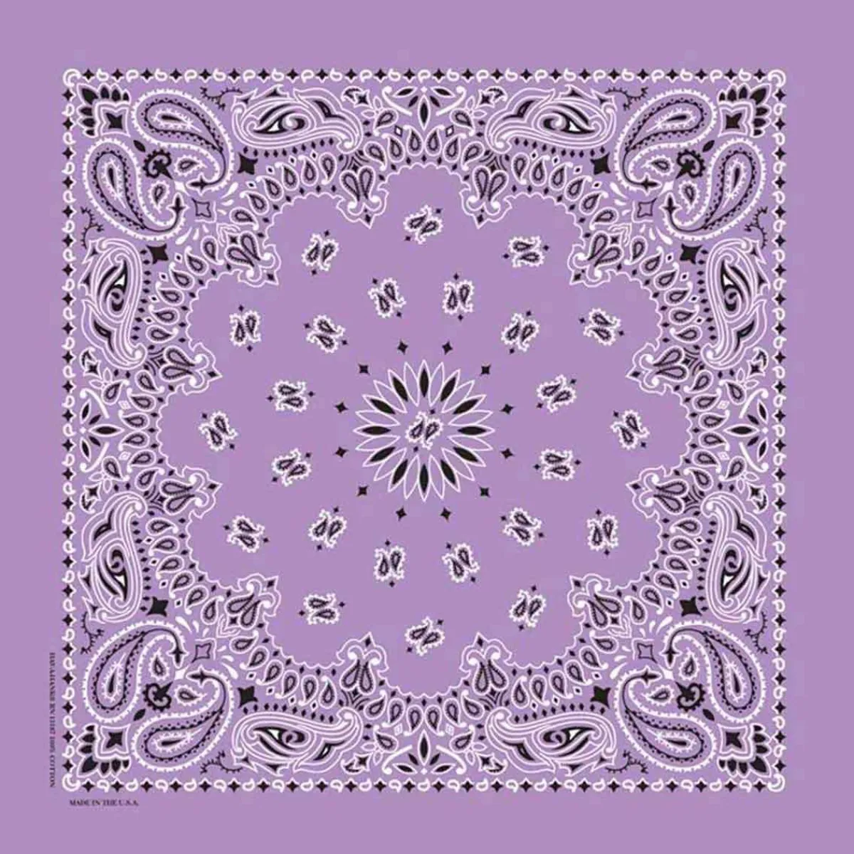Ryan's Pet Supplies Lavender Paisley Pet Bandana