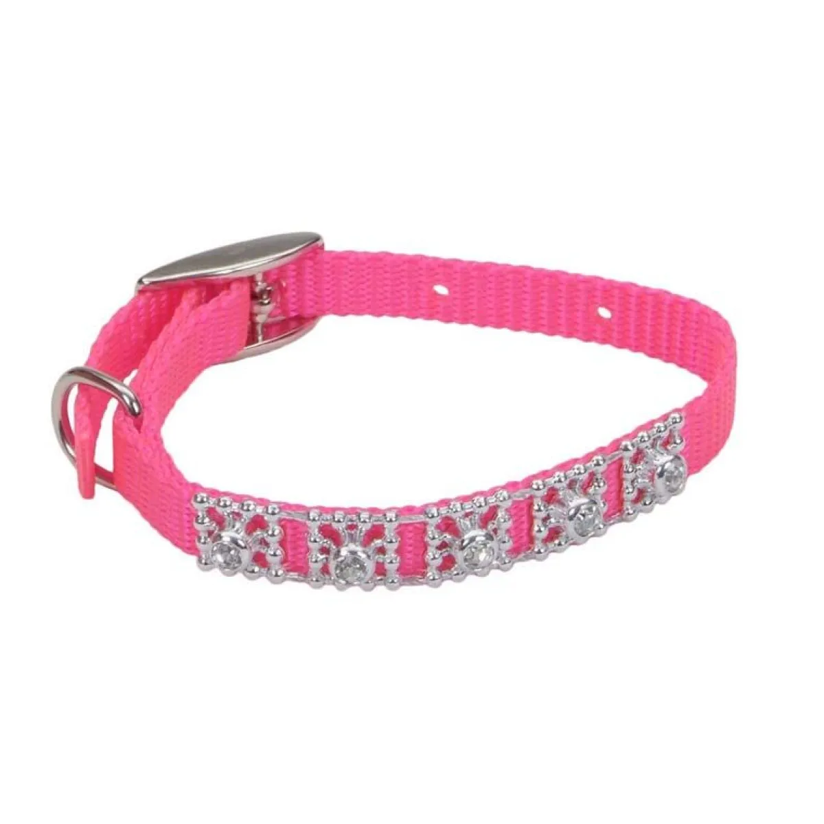 Ryan's Pet Supplies Li'L Pal Jeweled Nylon Collar XS 5/16"
