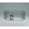 Ryan's Pet Supplies Midwest Exercise Pen Black Finish 36" High 8 Panels Without Door