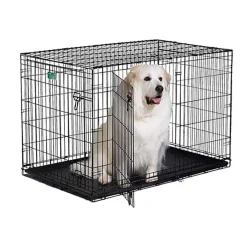 Ryan's Pet Supplies Midwest iCrate Double Door Dog Crate - 48" X 30" X 33"