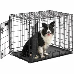 Ryan's Pet Supplies Midwest Ultima Pro-Double Door Crate 37" X 24.5" X 28"