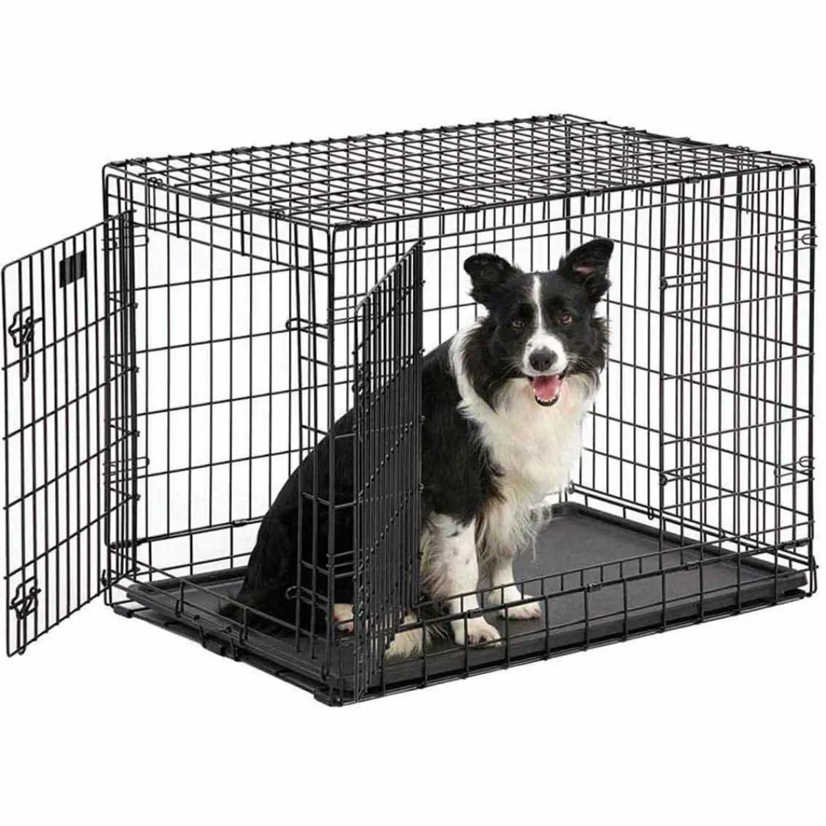 Ryan's Pet Supplies Midwest Ultima Pro-Double Door Crate 37" X 24.5" X 28"