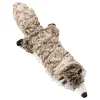 Ryan's Pet Supplies Mini Skinneeez Extreme Quilted Raccoon 14"