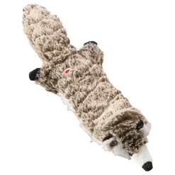 Ryan's Pet Supplies Mini Skinneeez Extreme Quilted Raccoon 14"