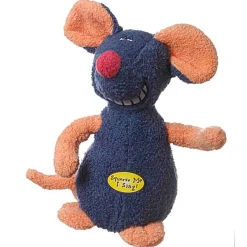 Ryan's Pet Supplies Multipet Deedle Dude Plush Mouse That Sings Deedle Dude