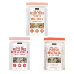 Ryan's Pet Supplies Natural Rapport The Only Freeze Dried Meatballs Dogs Need
