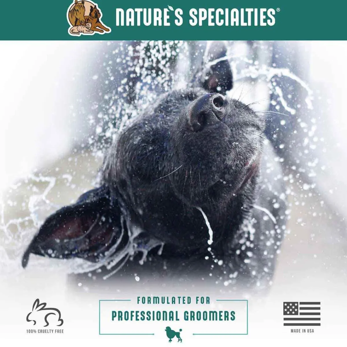 Ryan's Pet Supplies Natures Specialties Almond Crisp Degreasing Pet Shampoo 32:1