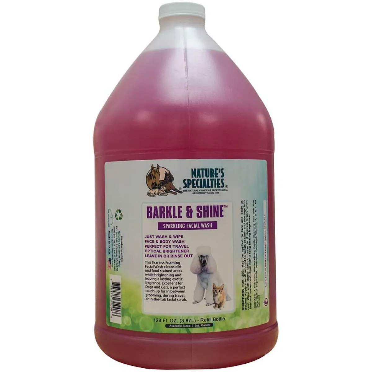 Ryan's Pet Supplies Nature's Specialties Barkle and Shine Pet Facial Wash