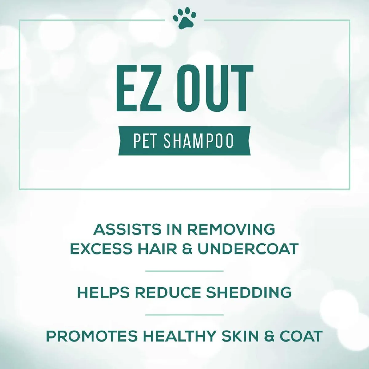 Ryan's Pet Supplies Natures Specialties EZ OUT Deshedding Pet Shampoo 16:1