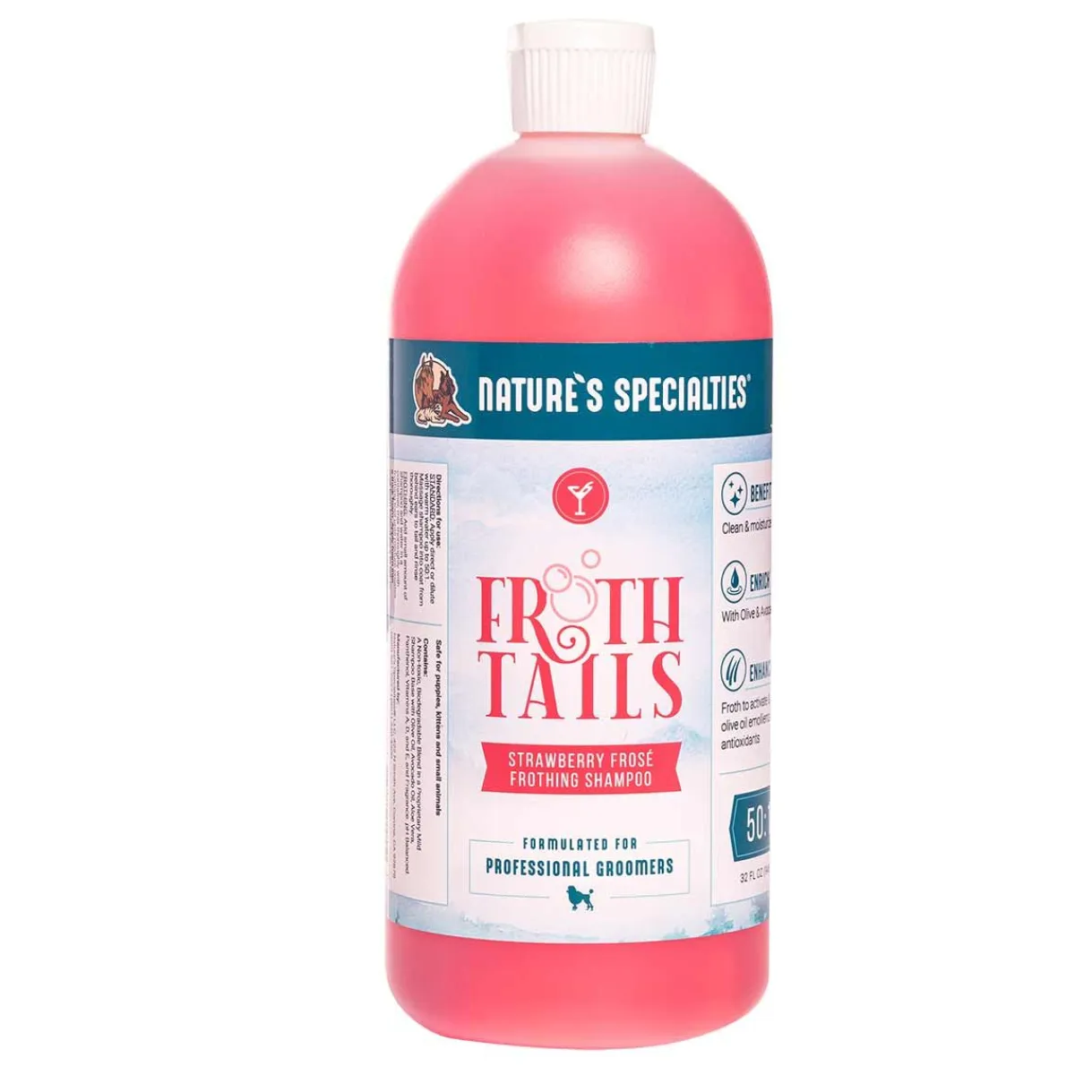Ryan's Pet Supplies Nature's Specialties Froth Tails Strawberry Frose Shampoo