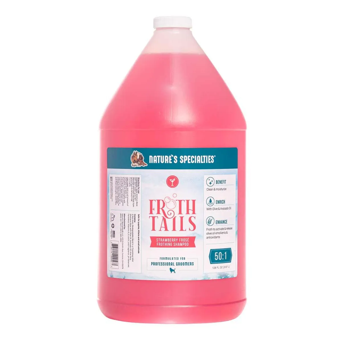 Ryan's Pet Supplies Nature's Specialties Froth Tails Strawberry Frose Shampoo