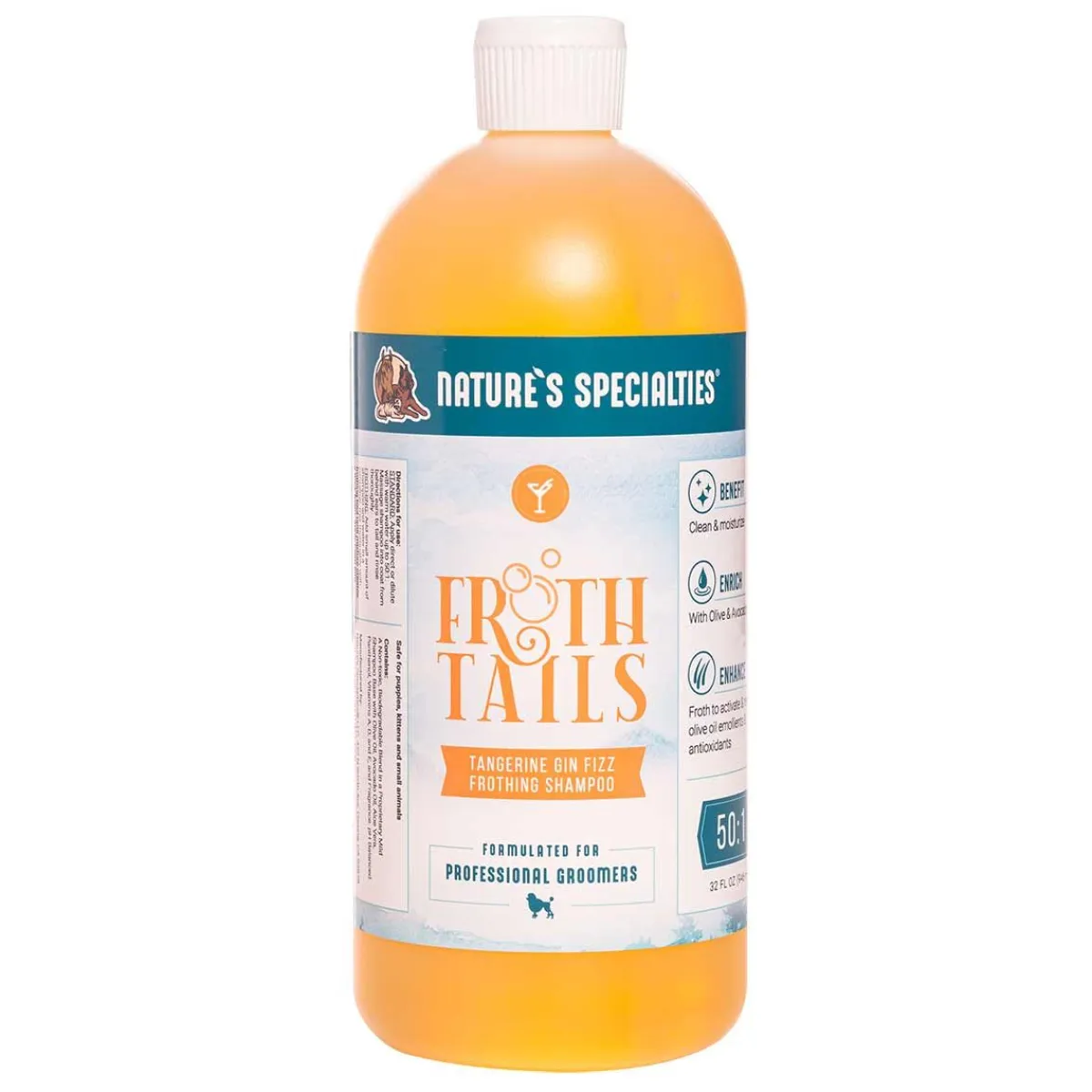 Ryan's Pet Supplies Nature's Specialties Froth Tails Tangerine Gin Fizz Shampoo