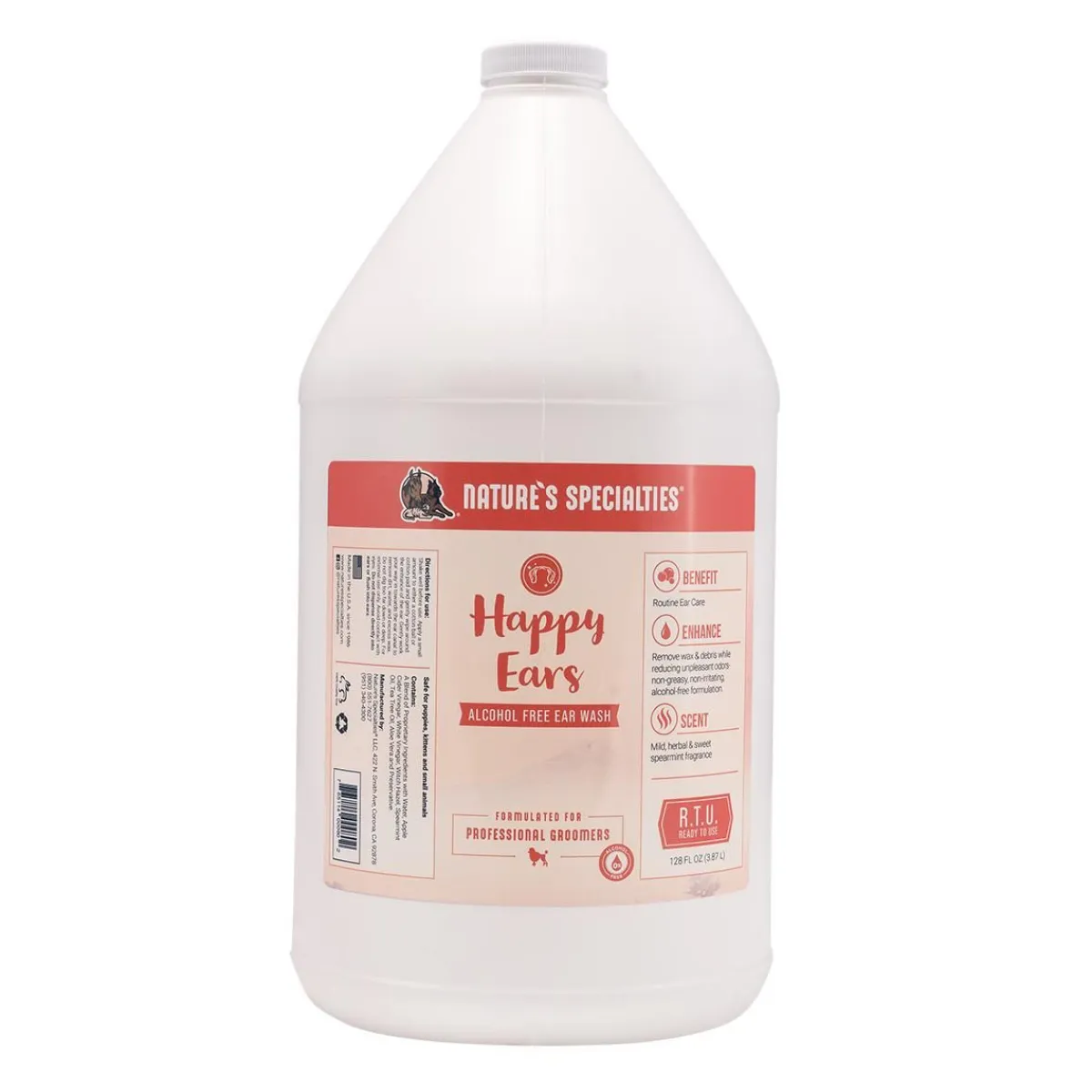 Ryan's Pet Supplies Nature's Specialties Happy Ears Alcohol Free Ear Wash