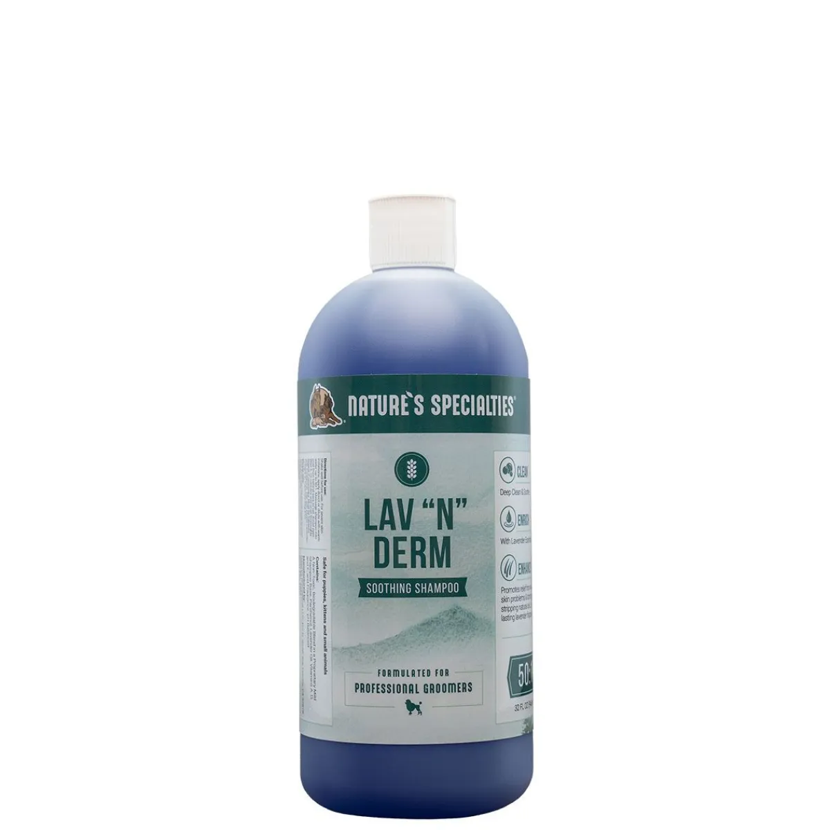 Ryan's Pet Supplies Nature's Specialties Lav-N-Derm Pet Shampoo 50:1