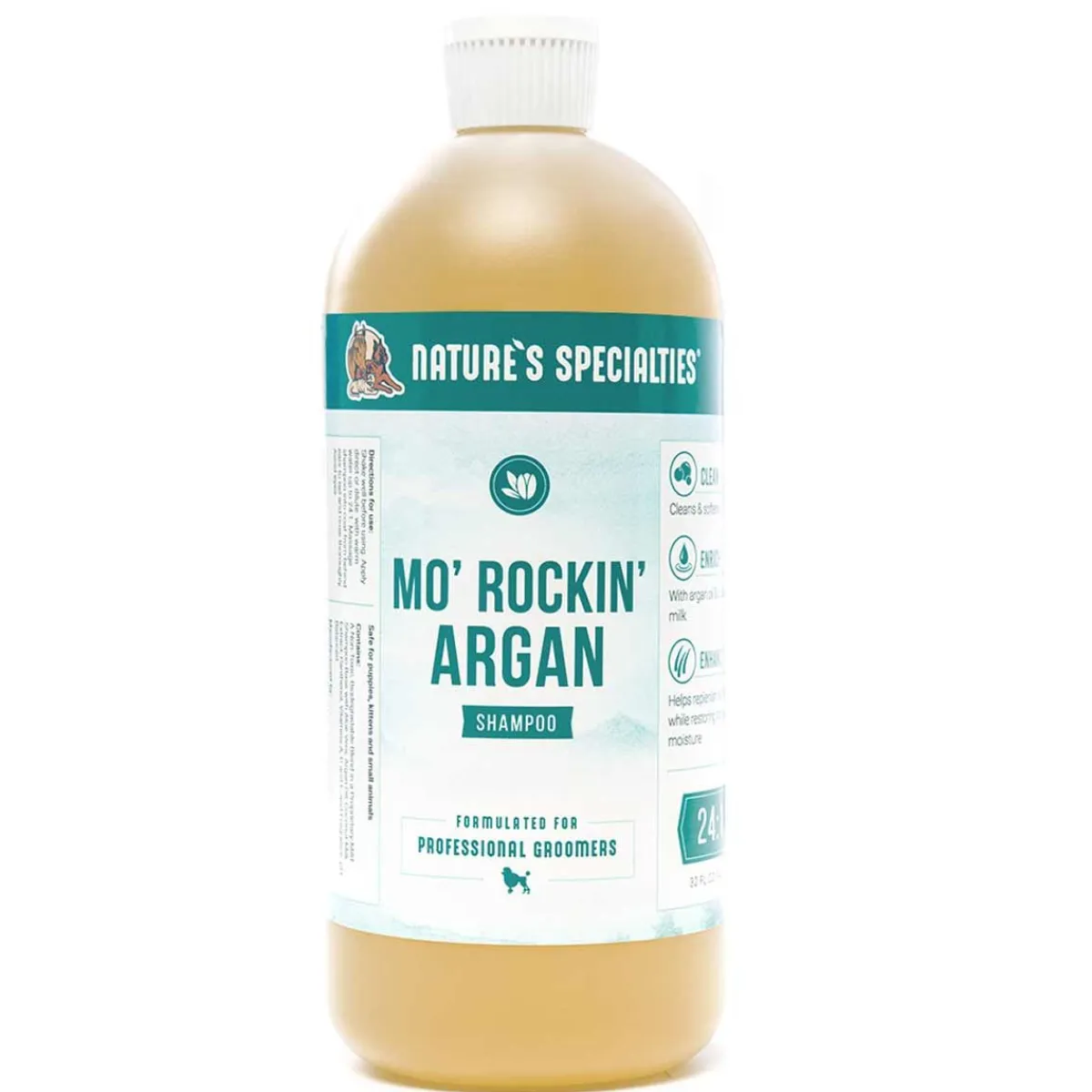 Ryan's Pet Supplies Nature's Specialties Mo' Rockin' Argan Pet Shampoo 24:1