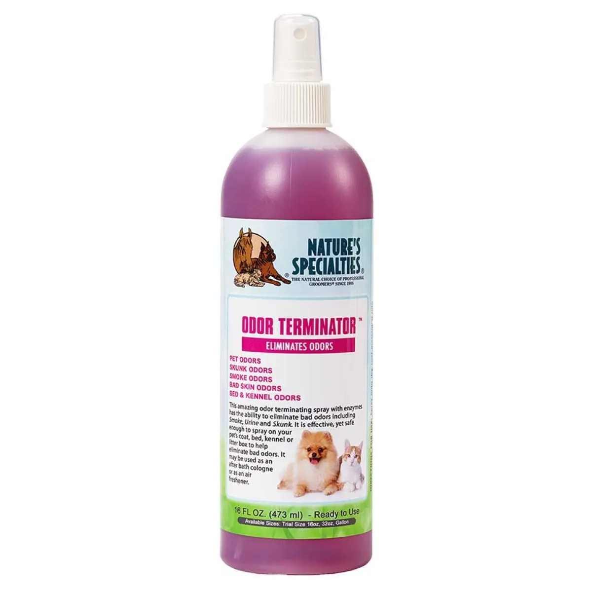Ryan's Pet Supplies Nature's Specialties Odor Terminator Spray