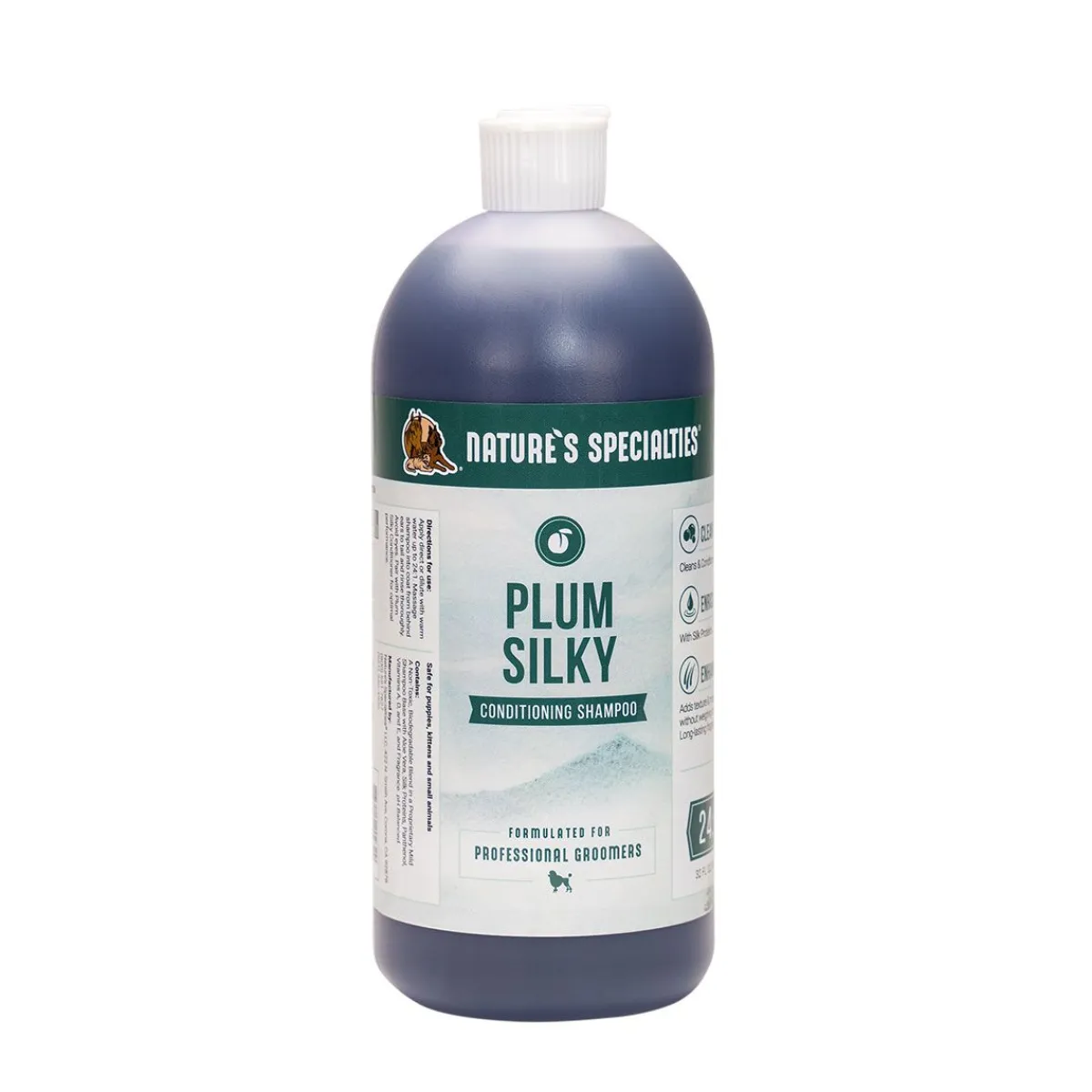 Ryan's Pet Supplies Natures Specialties Plum Silky Shampoo 24:1