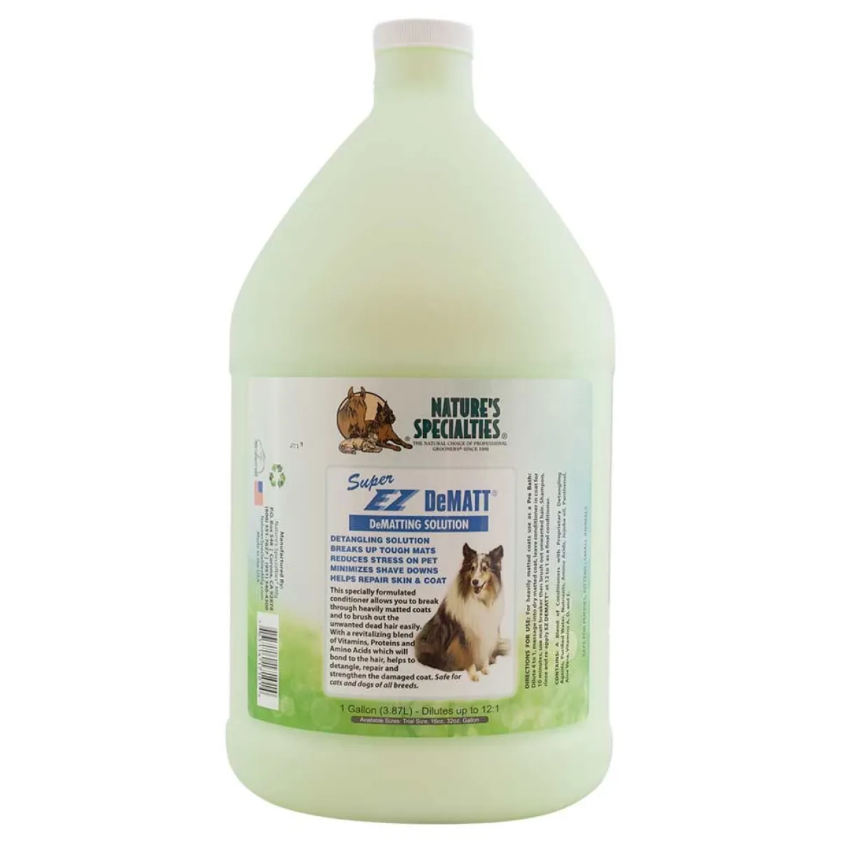 Ryan's Pet Supplies Natures Specialties Super EZ Dematt Conditioner 12:1