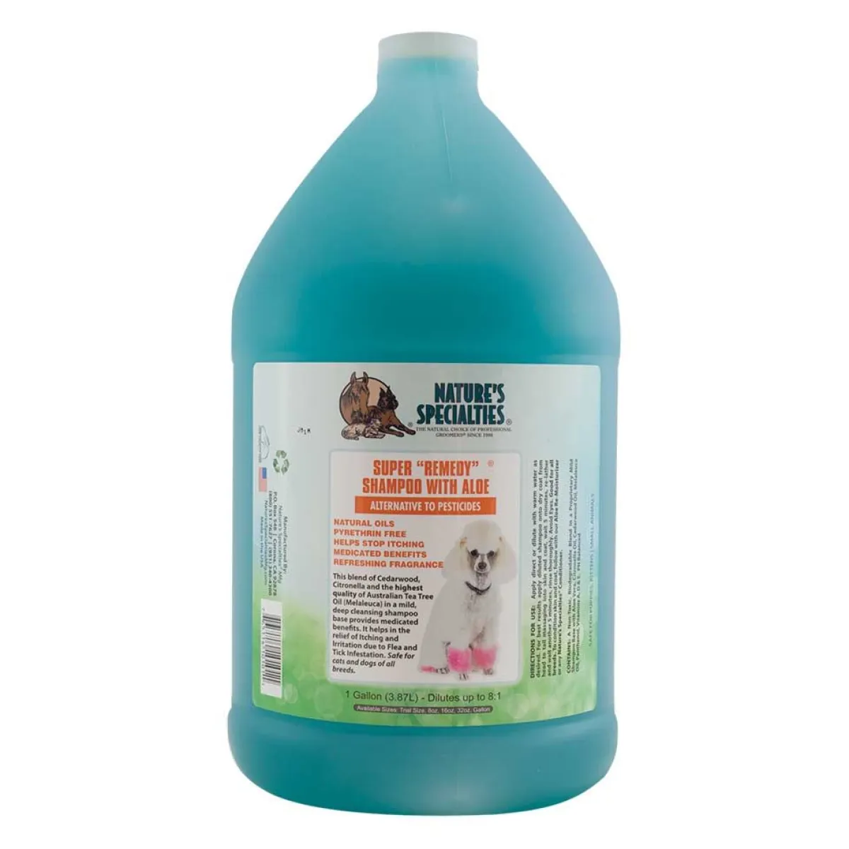 Ryan's Pet Supplies Nature's Specialties Super Remedy Pet Shampoo 8:1