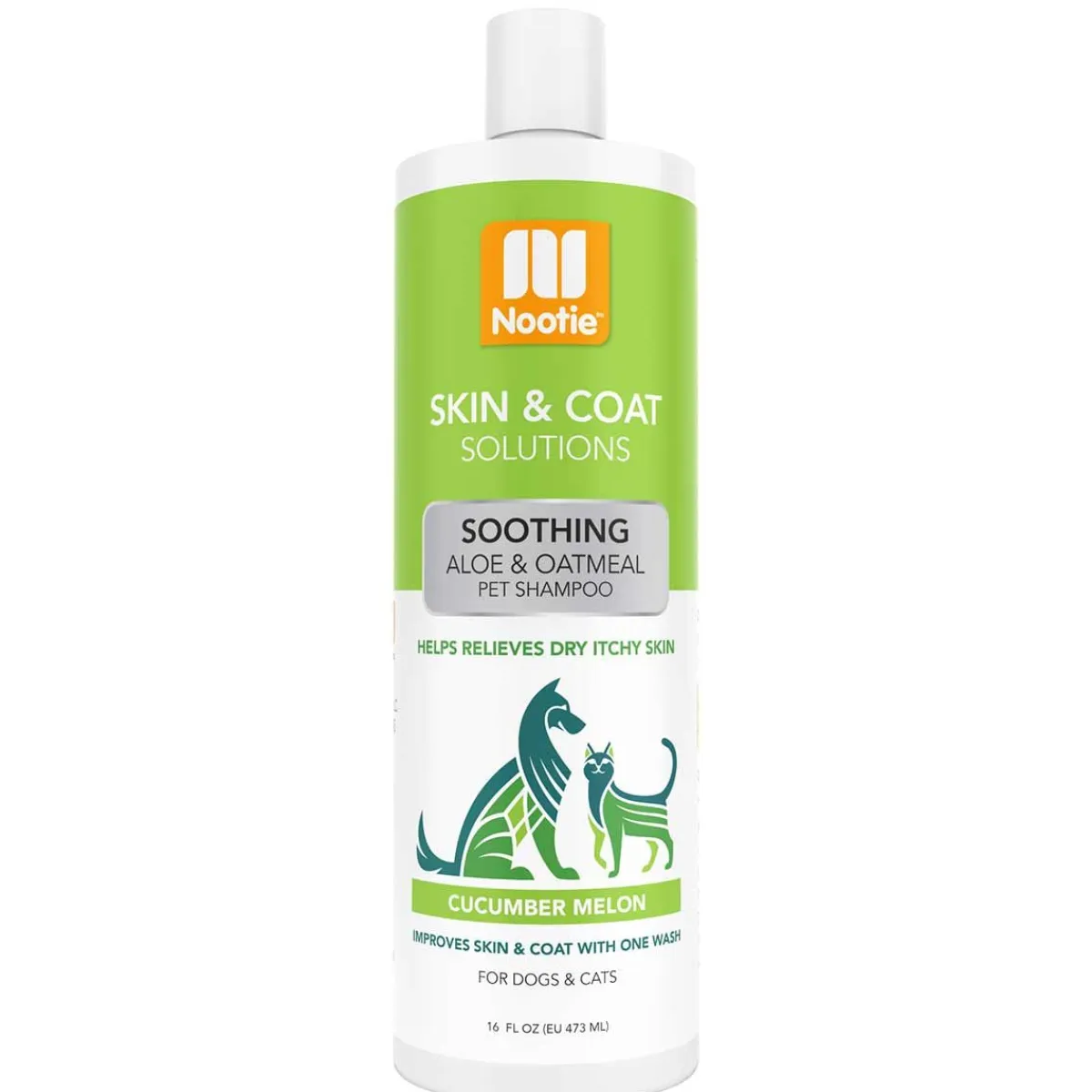 Ryan's Pet Supplies Nootie Cucumber Melon Soothing with Aloe & Oatmeal Shampoo