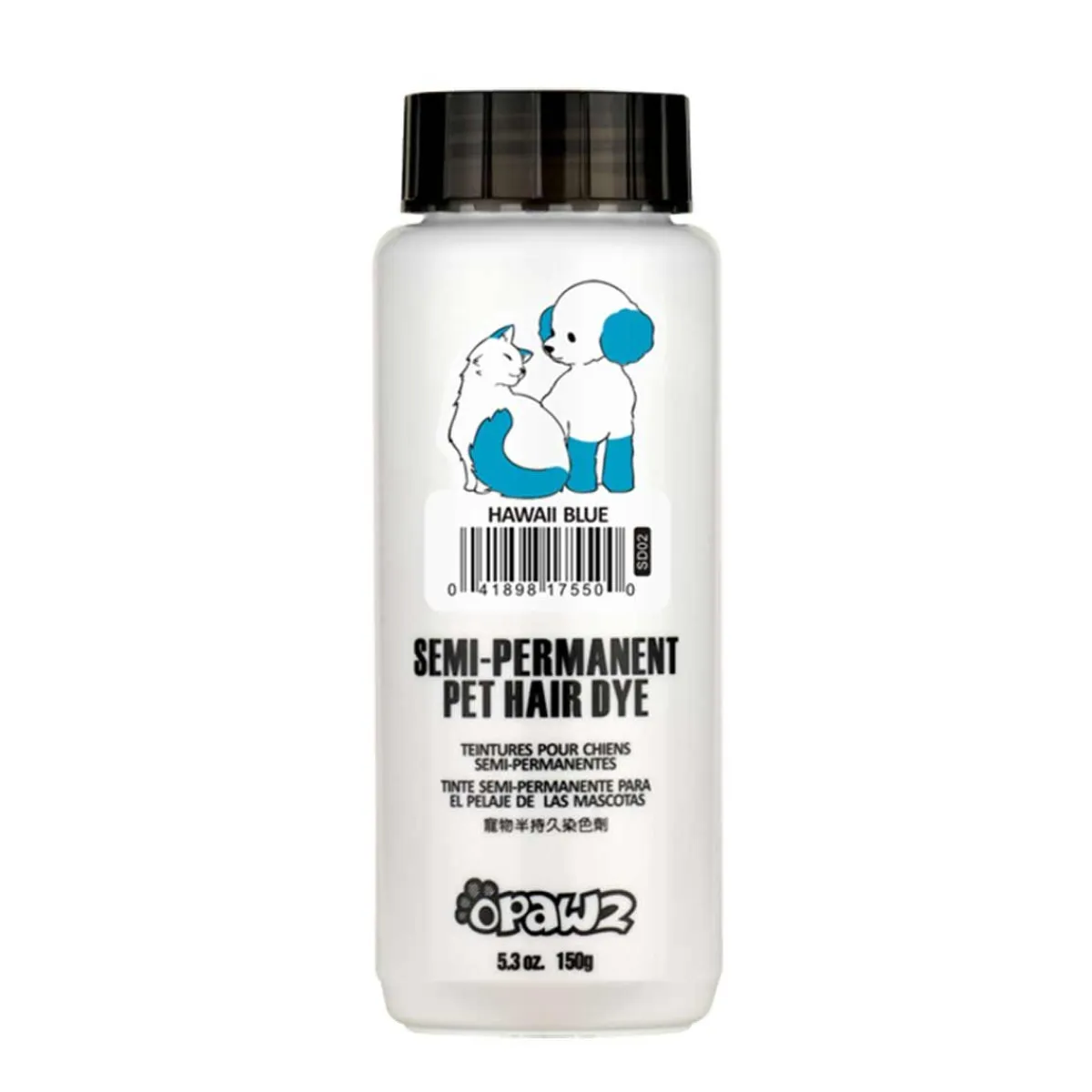 Ryan's Pet Supplies OPAWZ Semi-Permanent Non-Toxic Gentle Pet Hair Dye