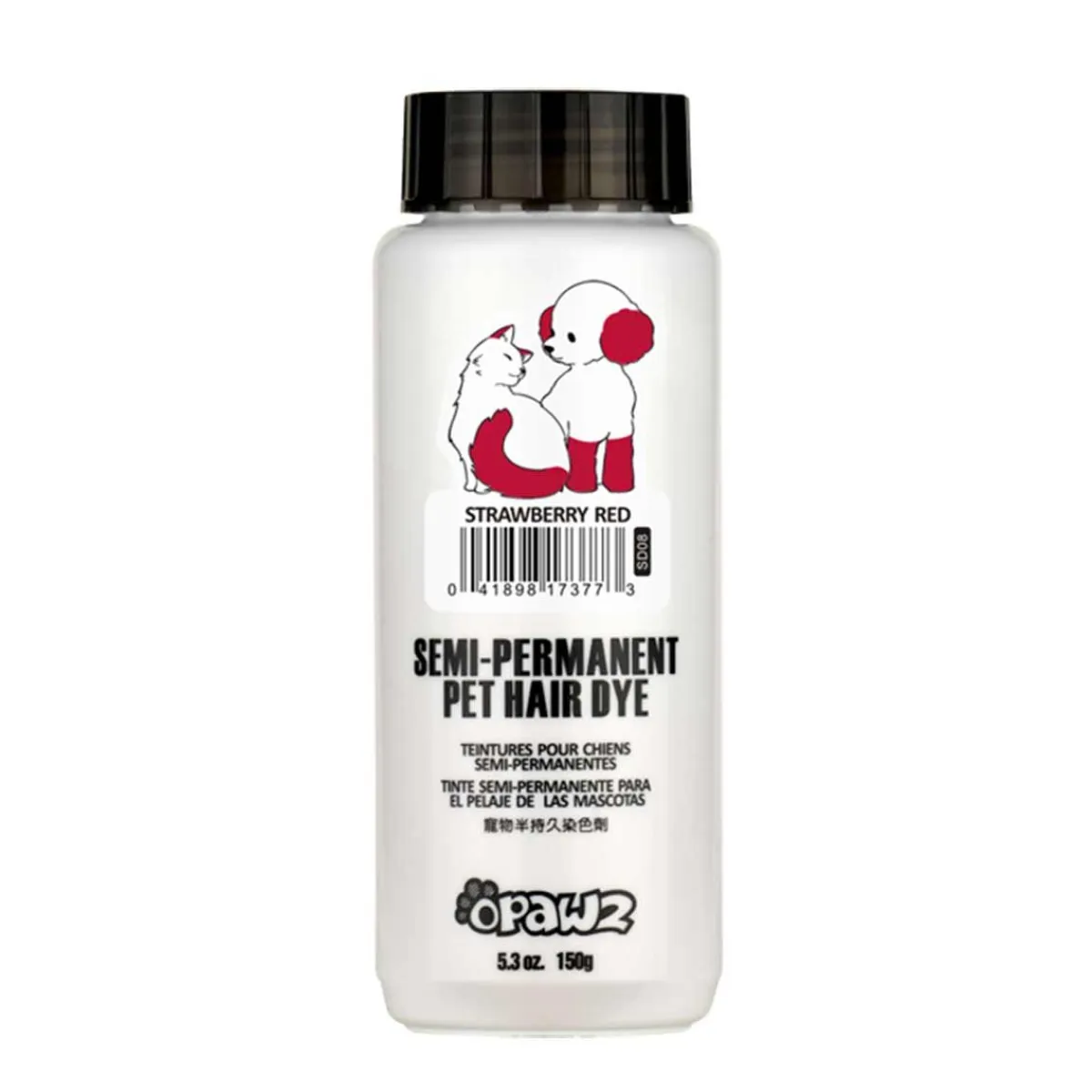 Ryan's Pet Supplies OPAWZ Semi-Permanent Non-Toxic Gentle Pet Hair Dye
