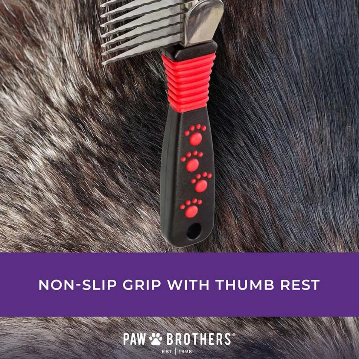 Ryan's Pet Supplies Paw Brothers 9 Blade Dematting Tool