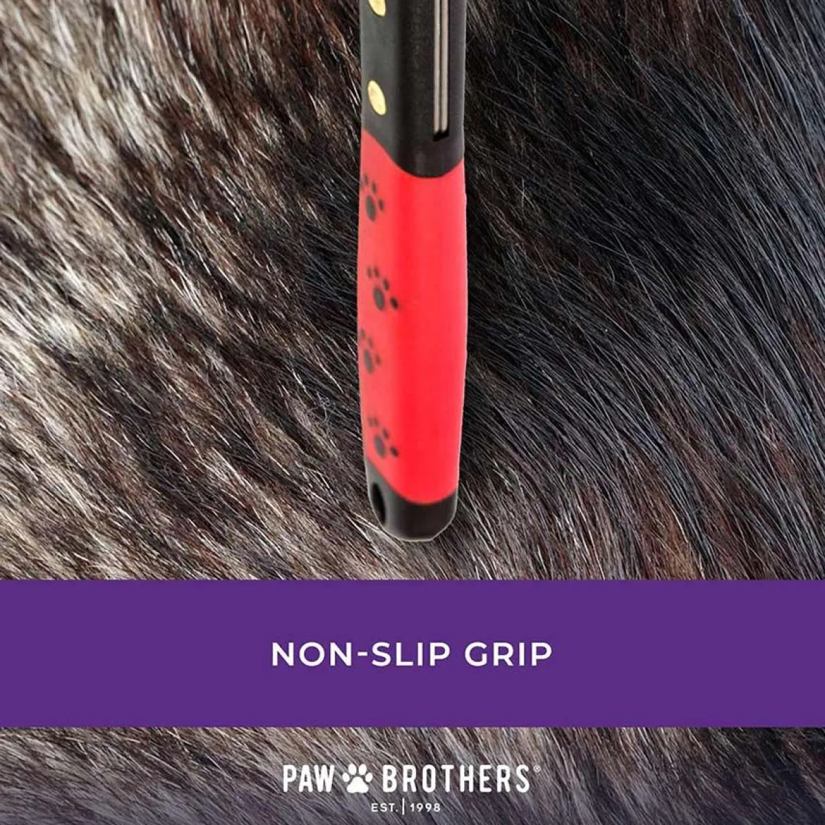 Ryan's Pet Supplies Paw Brothers 13 Blade Double Wide Coat Rakke (Coarse)