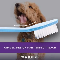 Ryan's Pet Supplies Paw Brothers Dual-End Toothbrush 50 Count