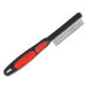 Ryan's Pet Supplies Paw Brothers Flea Comb - Stainless Steel with Rubber Handle
