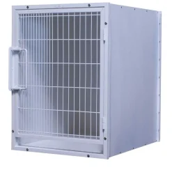 Ryan's Pet Supplies Paw Brothers Medium-Short White Modular Cage (Without Pans & Grates)