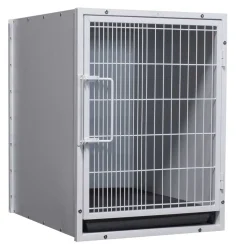 Ryan's Pet Supplies Paw Brothers Medium White Modular Cage Complete