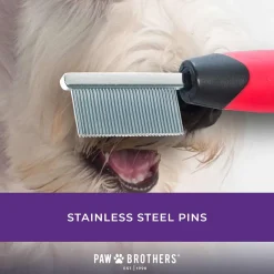Ryan's Pet Supplies Paw Brothers Mini Face Comb (32 Pin)