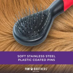Ryan's Pet Supplies Paw Brothers Mini Soft Pin Brush