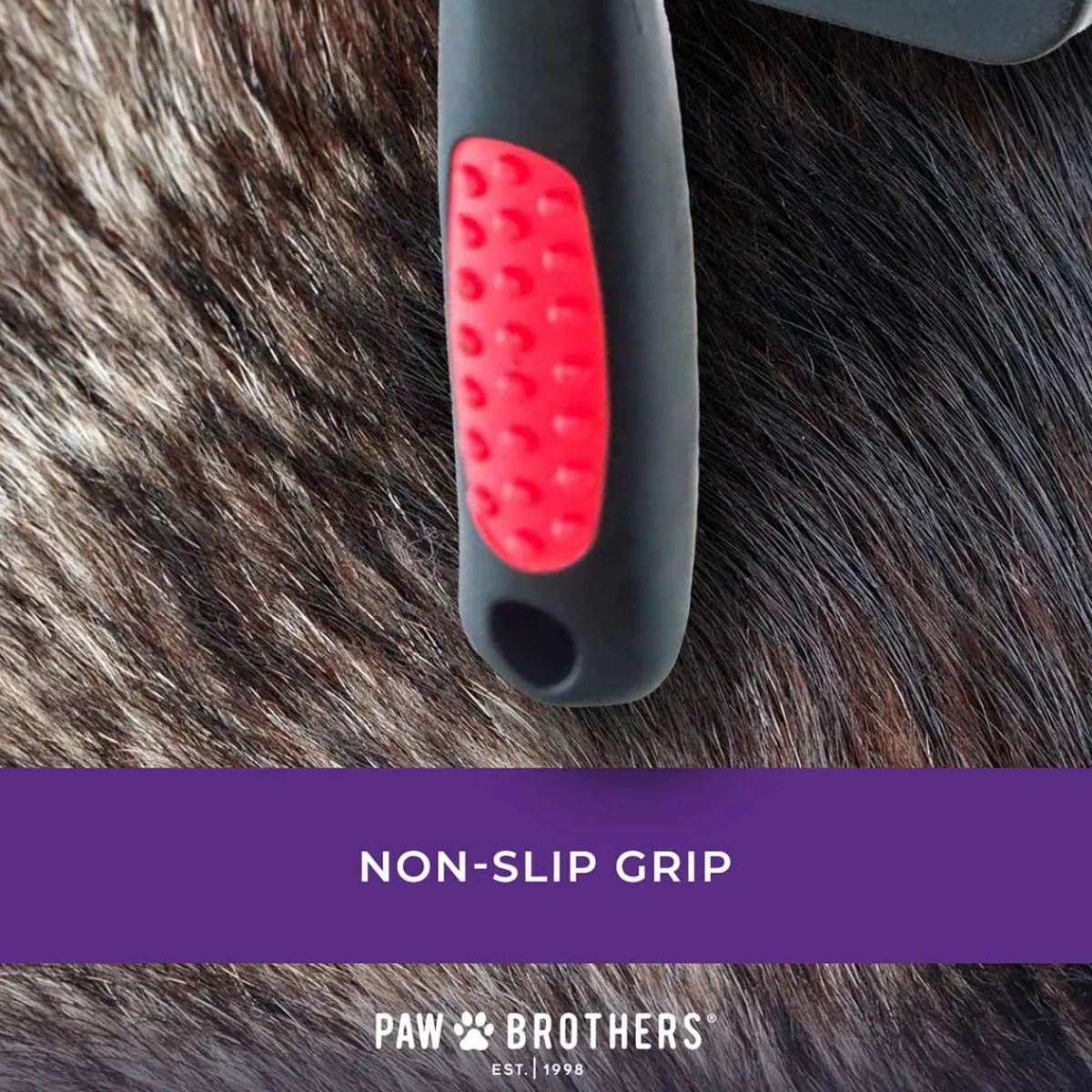 Ryan's Pet Supplies Paw Brothers Universal Type Slicker Brush Large - Hard Pins