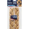 Ryan's Pet Supplies Pet Factory 7 inch Braided Chicken USA Rawhide 2 Pack