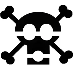 Ryan's Pet Supplies Pet Paint Professional Stencil Skull